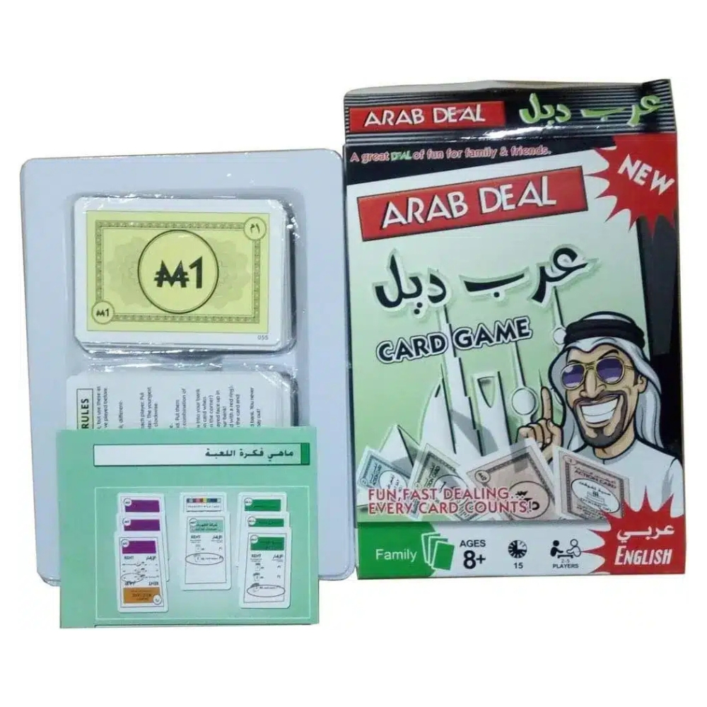 Family Playing Cards Game – Fun for All Ages كروت لعب عائلية عرب ديل Playing Cards for Family - للتسلية الجماعية