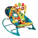باونسر بيبي هزاز كهربائي بعجلات electric baby rocker chair - مريح وآمن