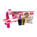 بروجكتور رسم للأطفال projector drawing board kids - طاولة فنية مضيئة للتعليم والمرح