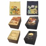 كروت بوكيمون ذهبية للأطفال Pokemon Gold Cards For Kids - مجموعة بطاقات لامعة لشخصيات بوكيمون الشهيرة