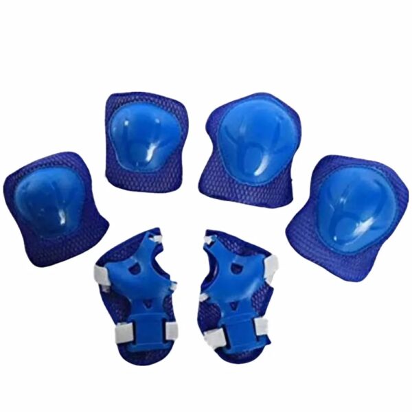 طقم 6 قطع واقيات ركبة ومرفق للأطفال Protective gear pads kids - وسادات حماية للطفل أثناء الرياضة