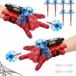 قفازات سبايدر مان ويب شوت Spiderman web shooter toy - جوانتي سبايدر مان ويب شوت لعبة - بطال خارقين