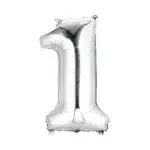 بالون عدد 1 للزينة Number 1 party balloon