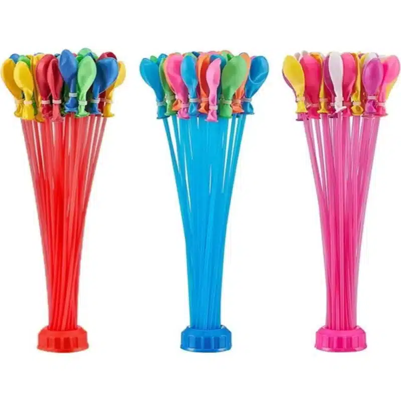 111 بالونة مائية للأطفال مع تعبئة سريعة وآمنة لفرح لا يُنسى في كل مرة.