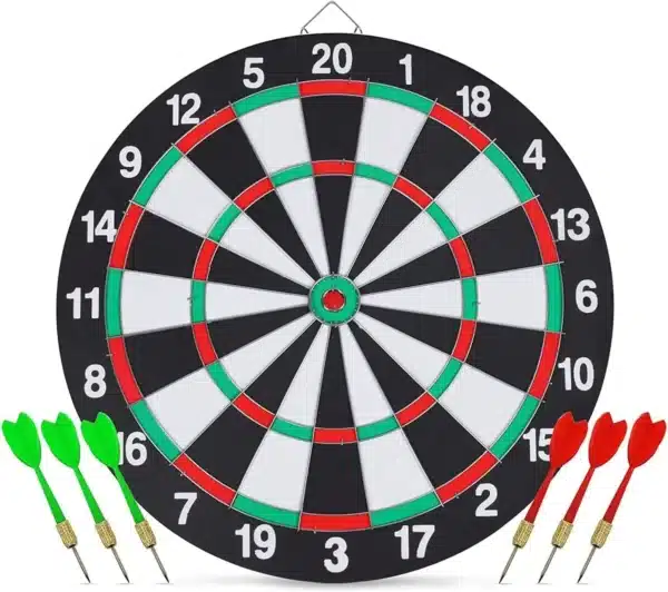 لوحة دارت خشبية Wooden Dart Board