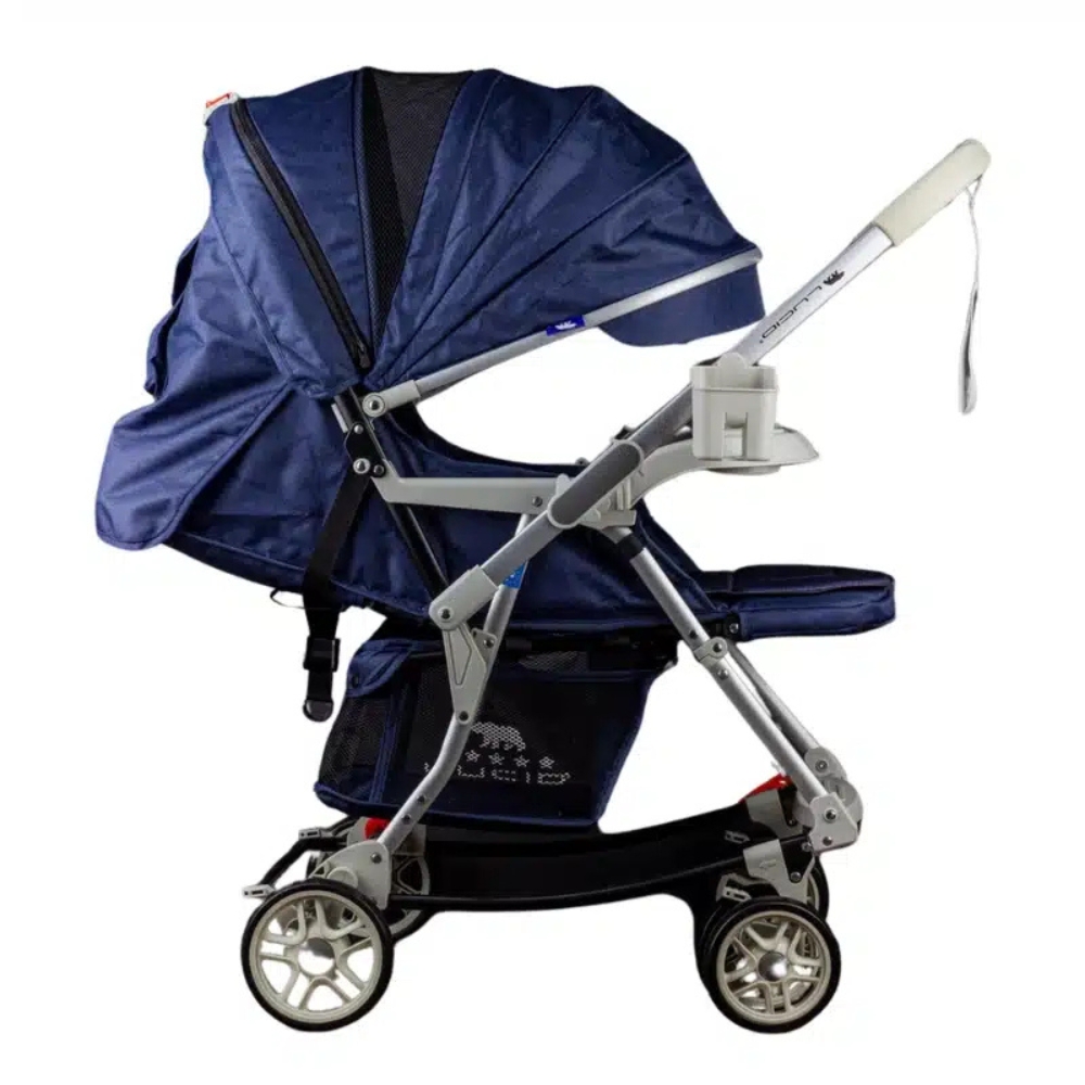 3-in-1 Baby Stroller by Lucid GLORY – Multi Position عربة أطفال قابلة للتحويل إلى 3 وضعيات من لوسيد جلوري - متعددة الاستخدامات
