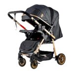 عربة أطفال خفيفة وقابلة للطي بمظلة مناسبة للرحلات وحماية الطفل من الشمس من LUCID FLIP