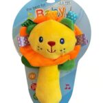 شخشيخة ناعمة للأطفال baby rattle toy - آمنة وخفيفة