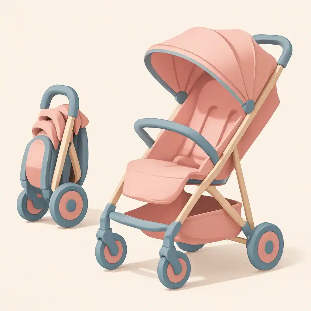 أشتري الآن عربيات أطفال قابلة للطي من Momling! خفيفة، أنيقة وسهلة الحمل أينما تذهبين. مثالية لكل أم مشغولة تبحث عن الراحة والأناقة.